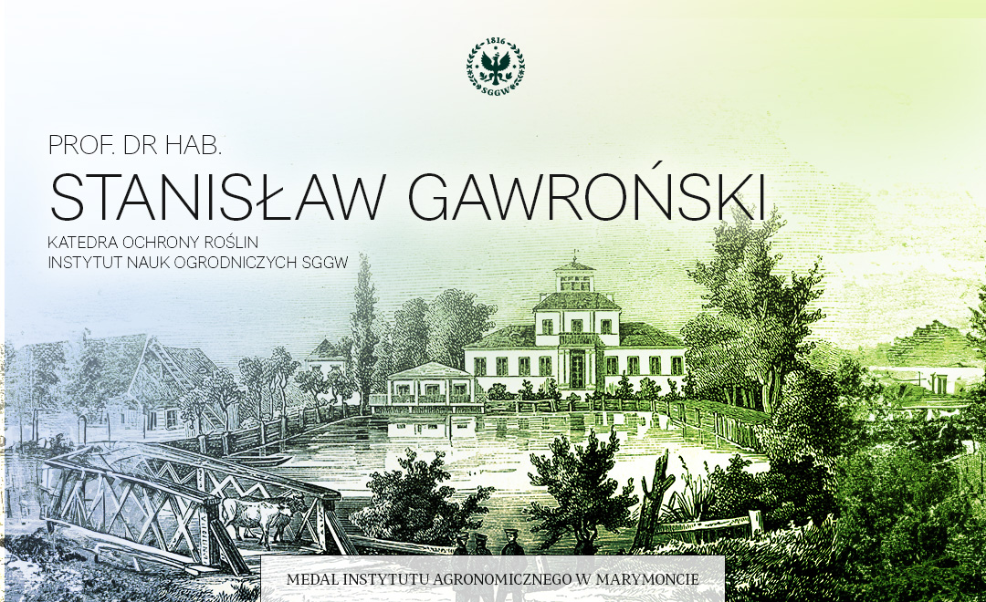 Obrazek z informacją: Profesor Stanisław Gawroński odznaczony Medalem Instytutu Agronomicznego w Marymoncie