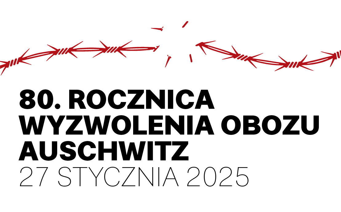 na białym tle napis i symbol zerwanego drutu kolczasego